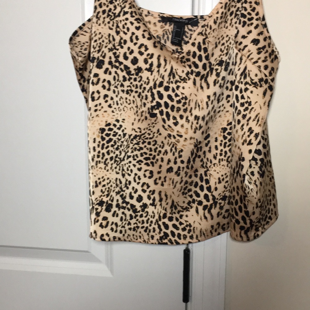 Leopard Print Cami Top - Picture 3 of 6